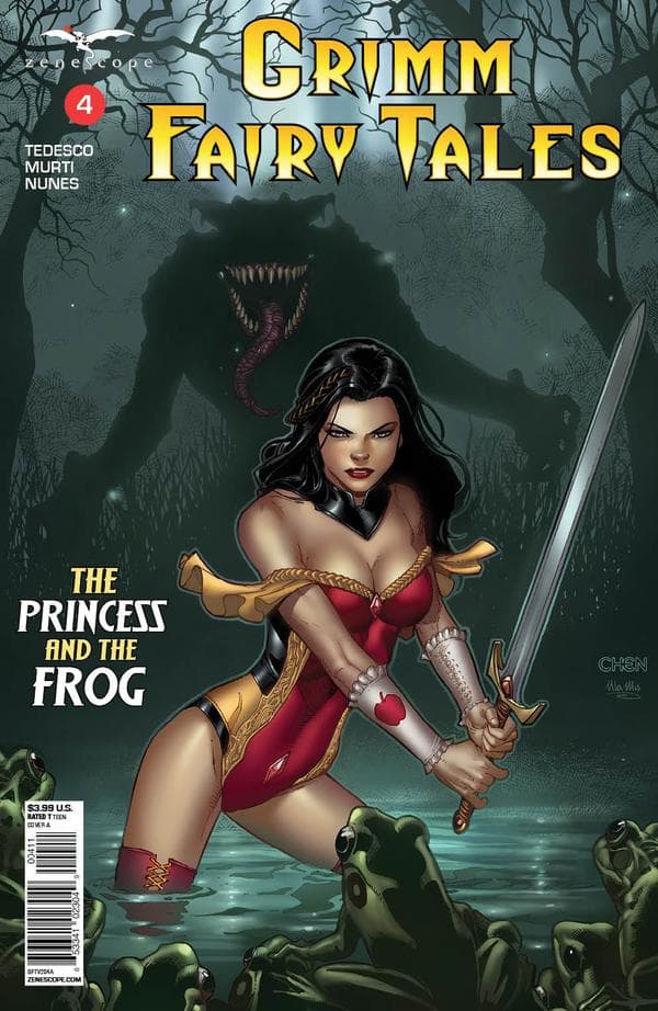 Grimm Fairy Tales #4 cover