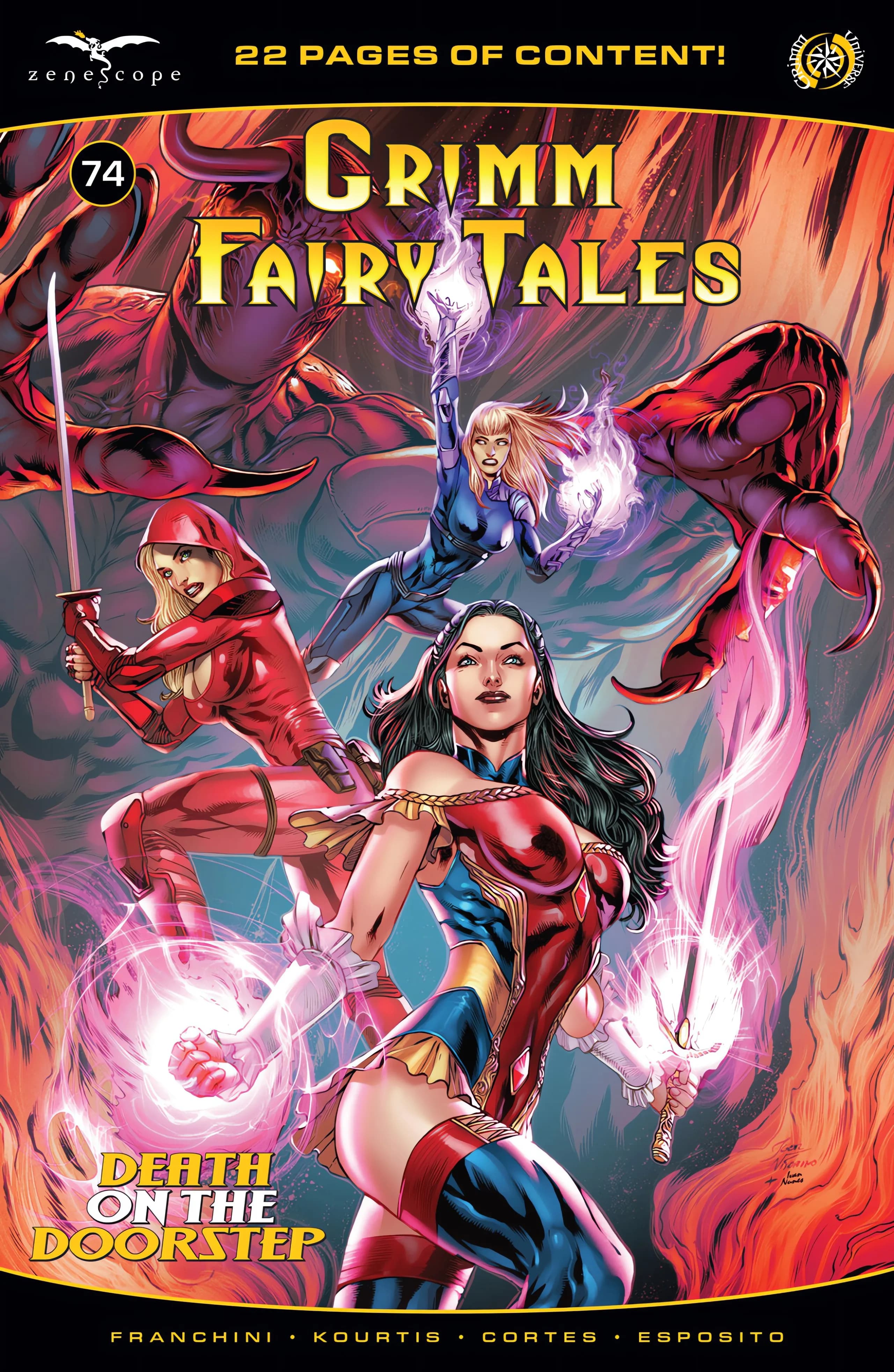 Grimm Fairy Tales #74 cover