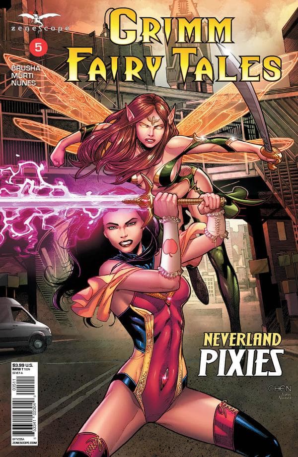 Grimm Fairy Tales #5 cover