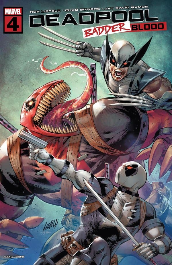 Deadpool: Badder Blood #4 cover