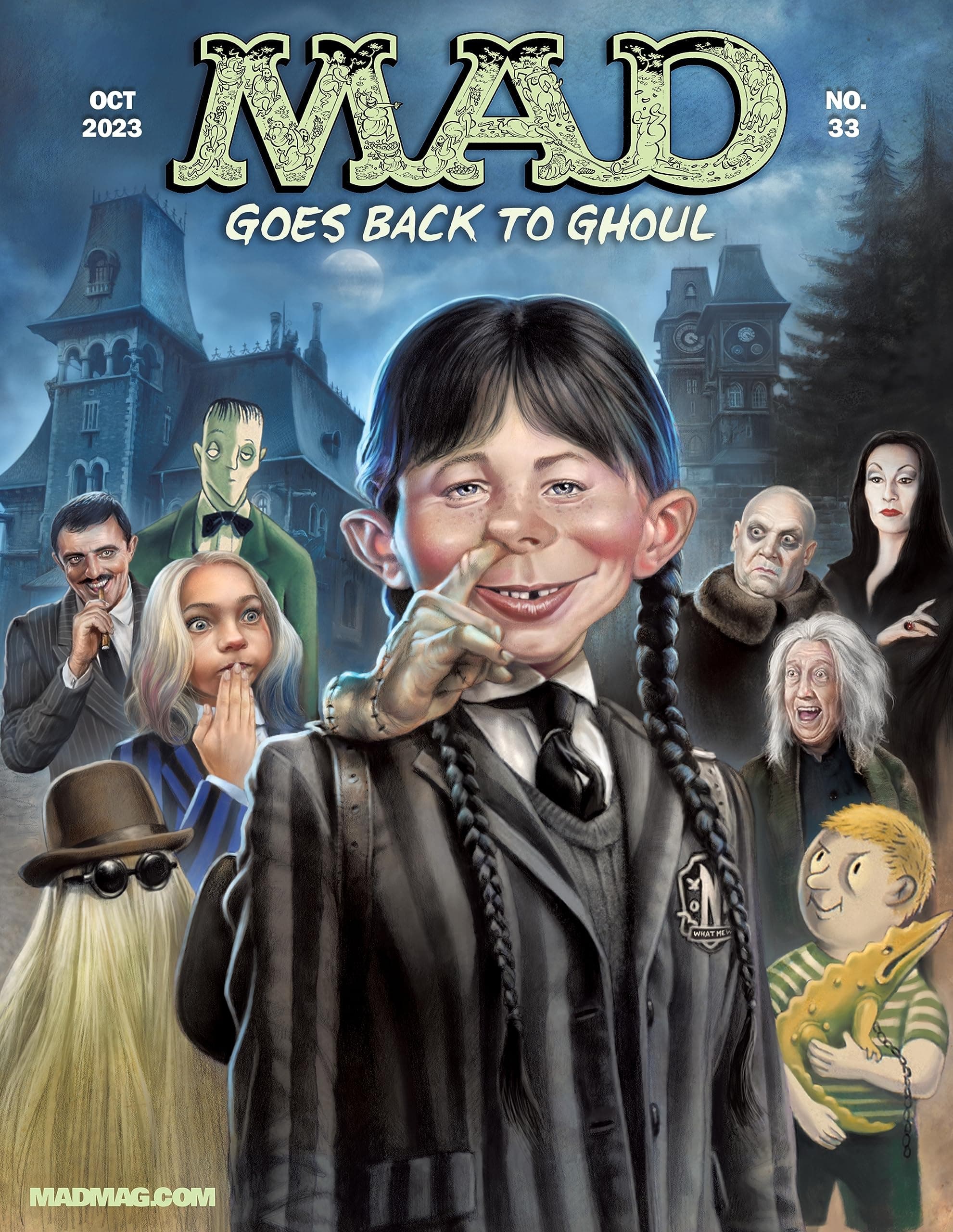 MAD Magazine #33 cover