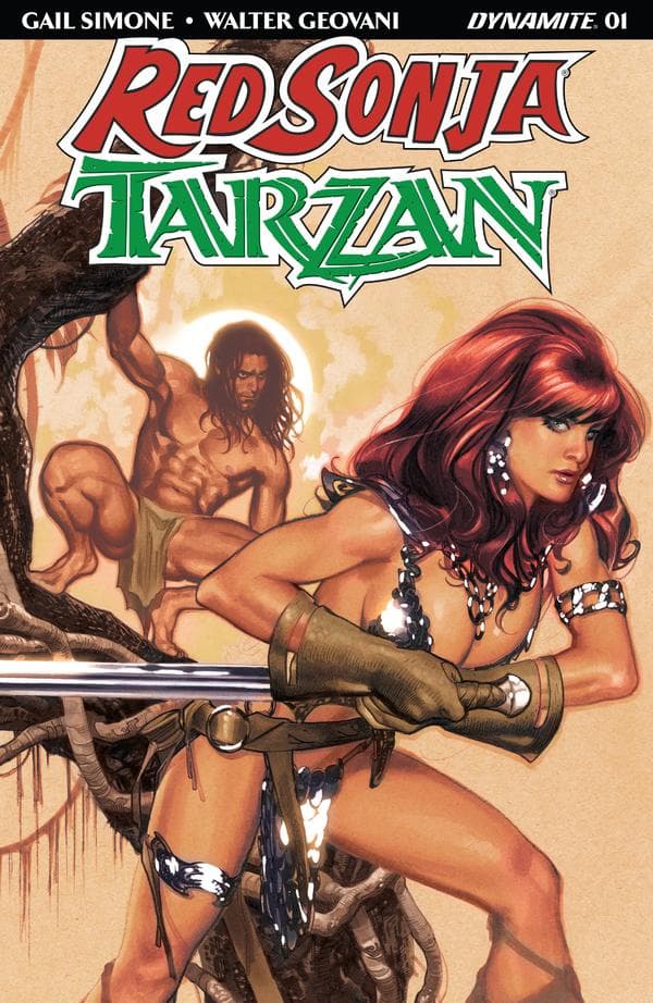 Red Sonja/Tarzan #1 cover