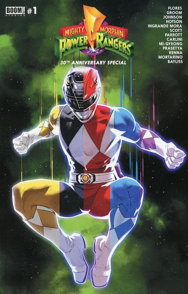 Mighty Morphin Power Rangers 30th Anniversary Special #1 cover