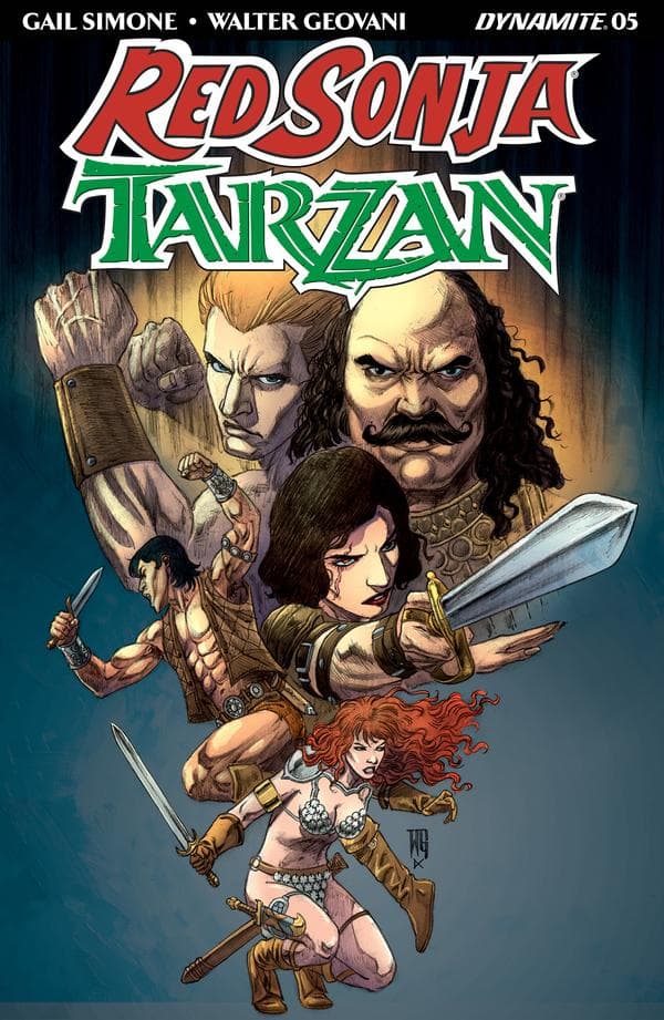 Red Sonja/Tarzan #5 cover