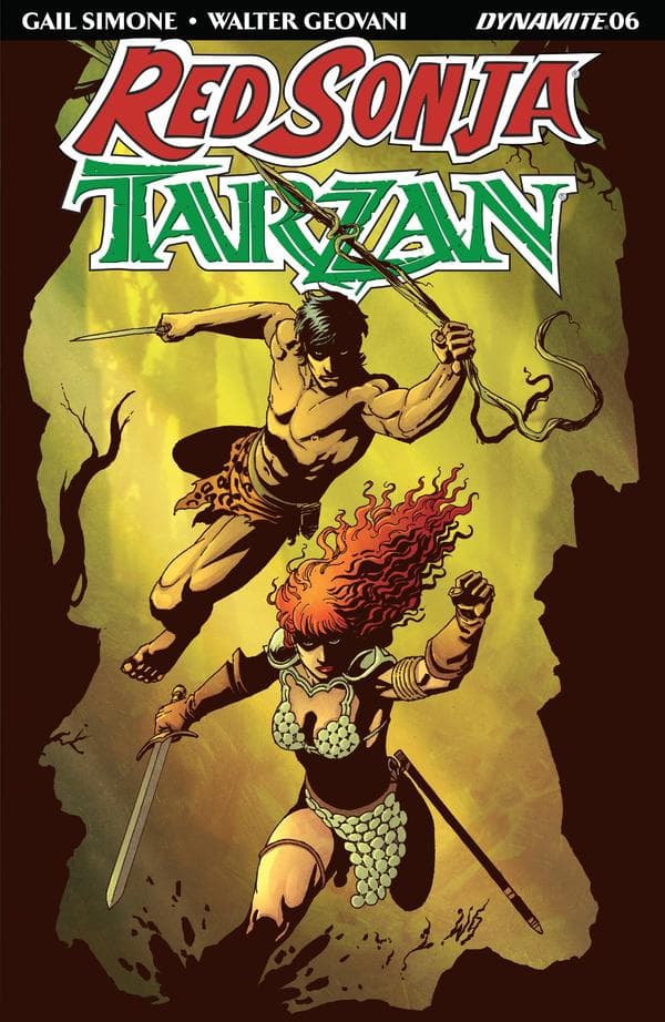 Red Sonja/Tarzan #6 cover