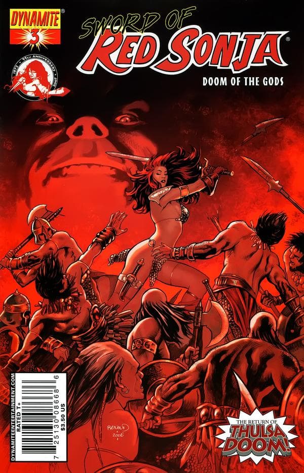 Sword of Red Sonja: Doom of the Gods #3 cover