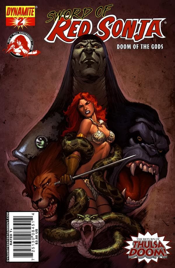 Sword of Red Sonja: Doom of the Gods #2 cover