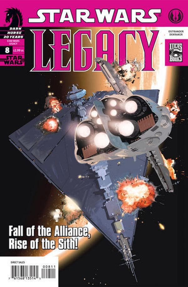 Star Wars: Legacy #8 cover