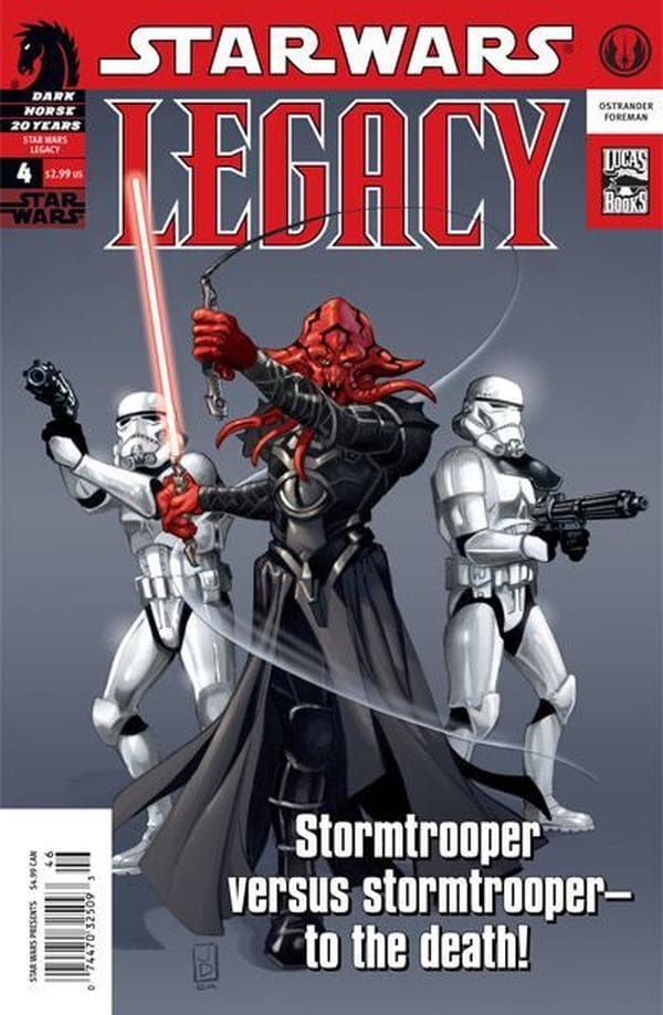 Star Wars: Legacy #4 cover