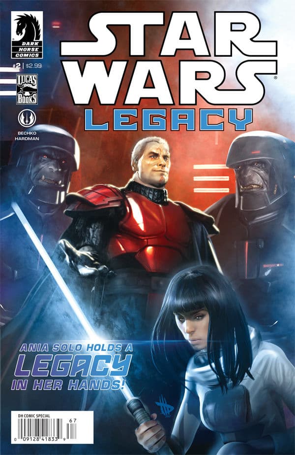 Star Wars: Legacy #2 cover