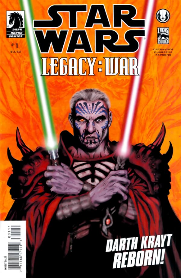 Star Wars: Legacy - War #1 cover