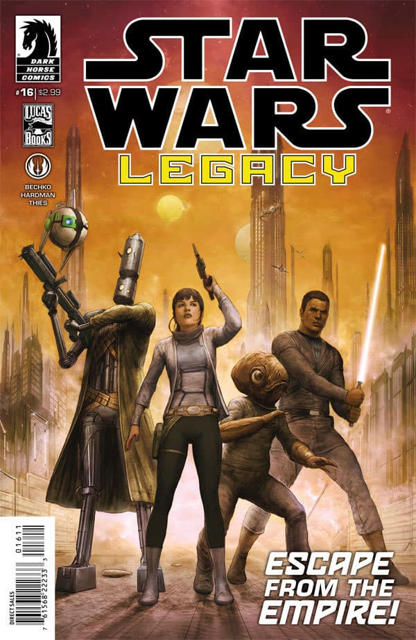 Star Wars: Legacy #16 cover