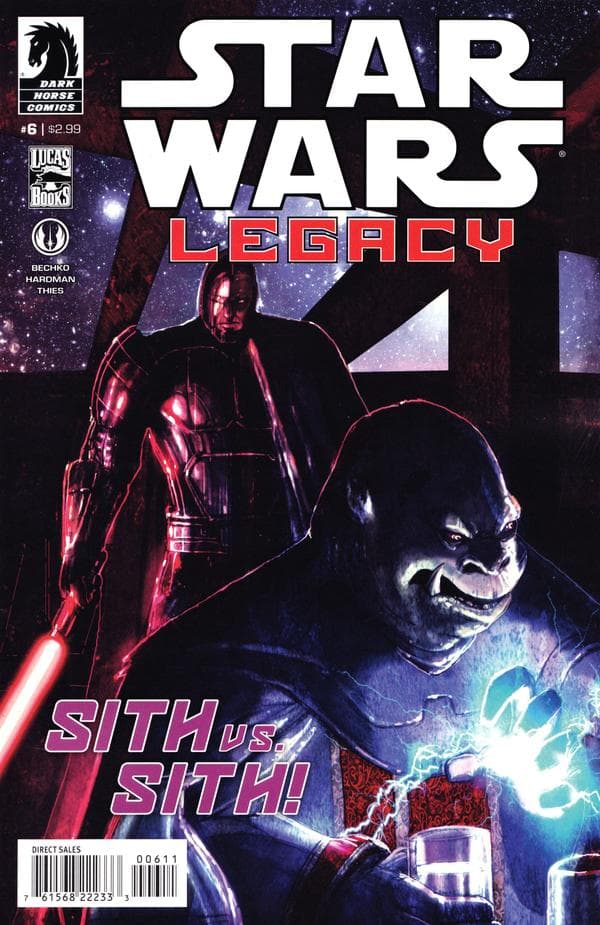 Star Wars: Legacy #6 cover