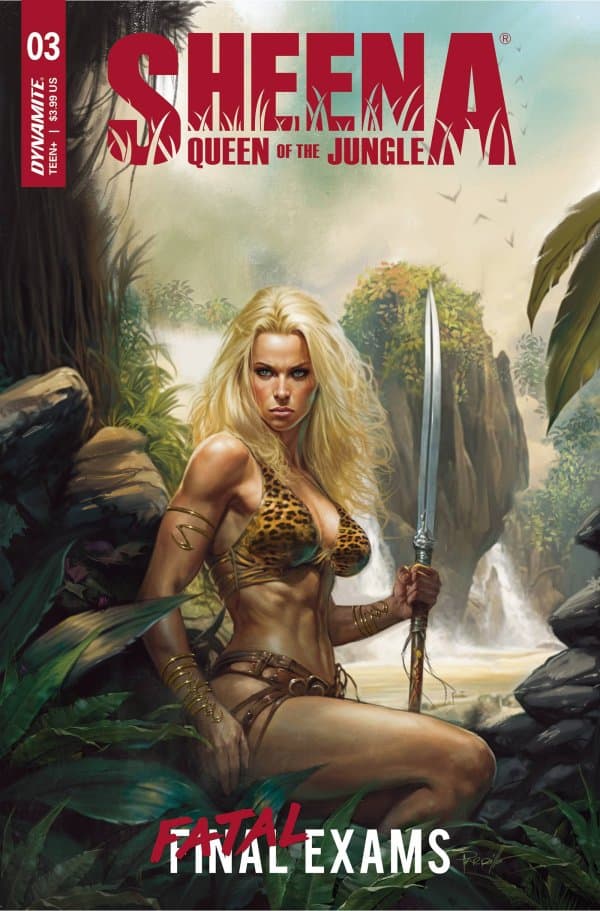 Sheena: Queen of the Jungle: Fatal Exams #3 cover