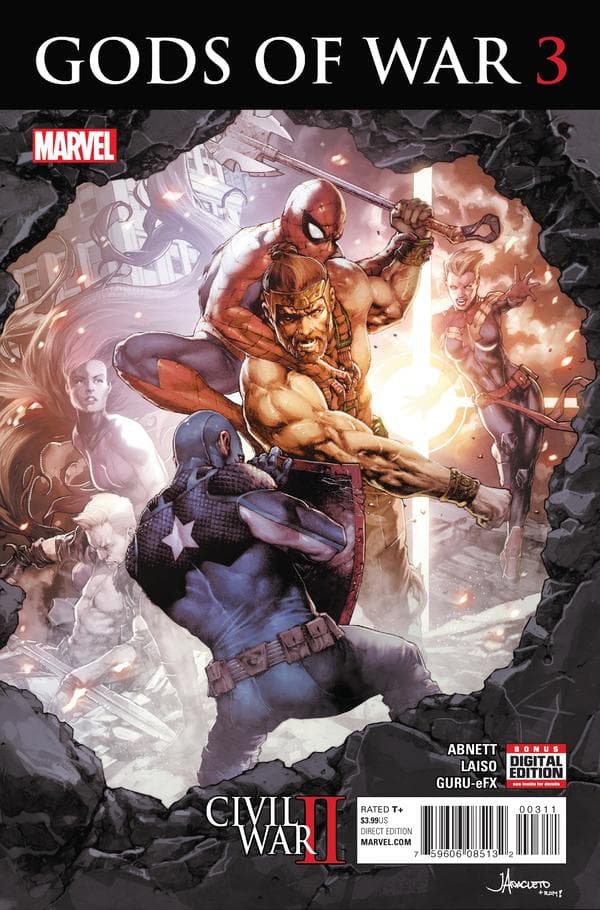 Civil War II: Gods of War #3 cover