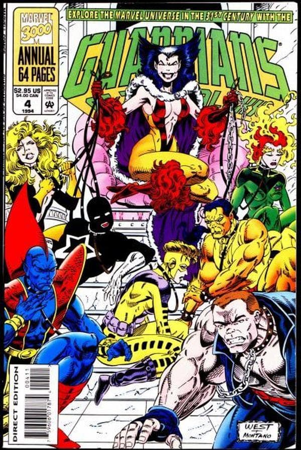 Guardians of the Galaxy Annual #4 cover