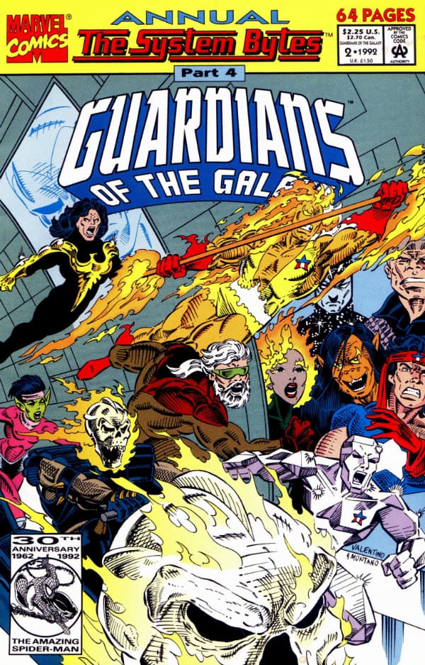 Guardians of the Galaxy Annual #2 cover