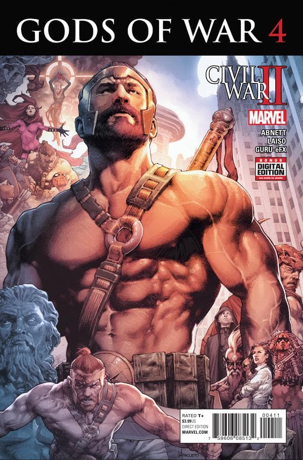Civil War II: Gods of War #4 cover