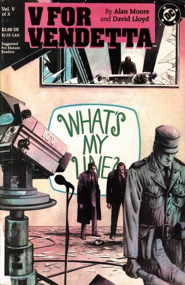 V for Vendetta #5 cover