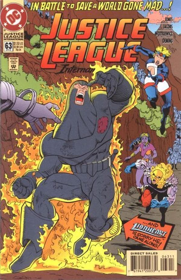 Justice League International #63 cover