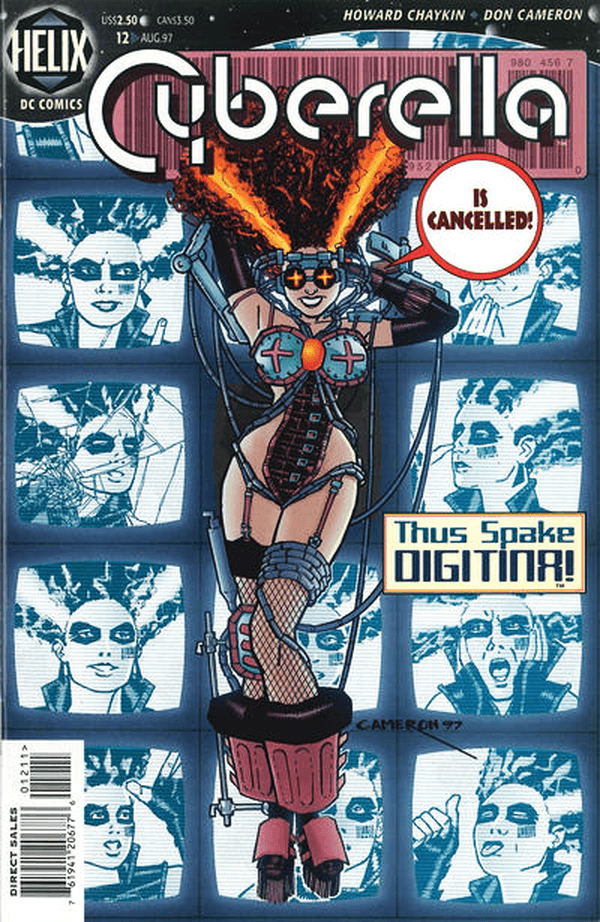 Cyberella #12 cover