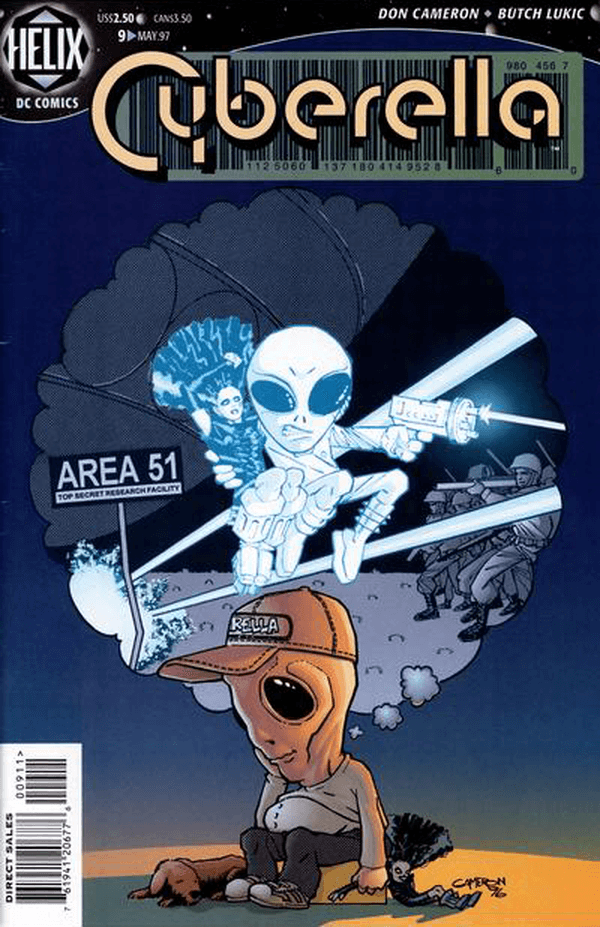Cyberella #9 cover