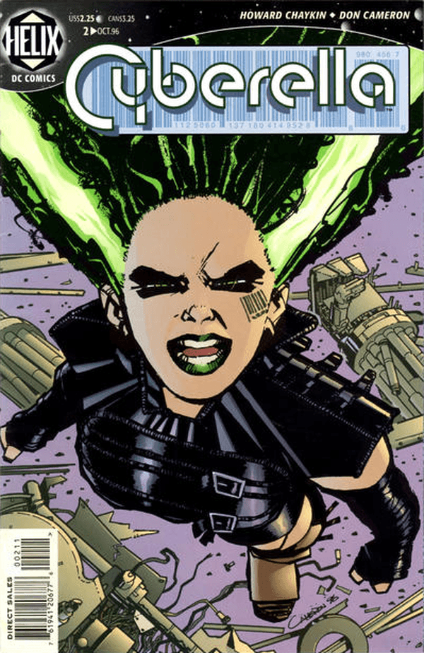 Cyberella #2 cover