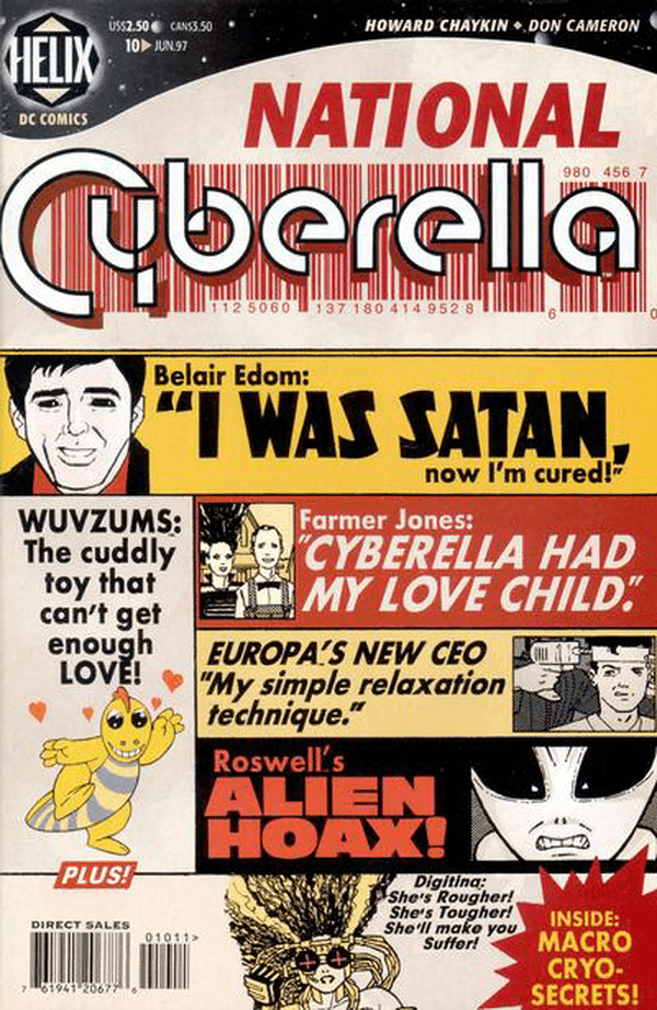 Cyberella #10 cover