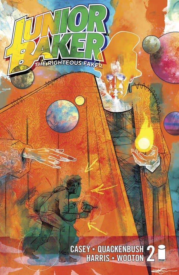 Junior Baker the Righteous Faker #2 cover