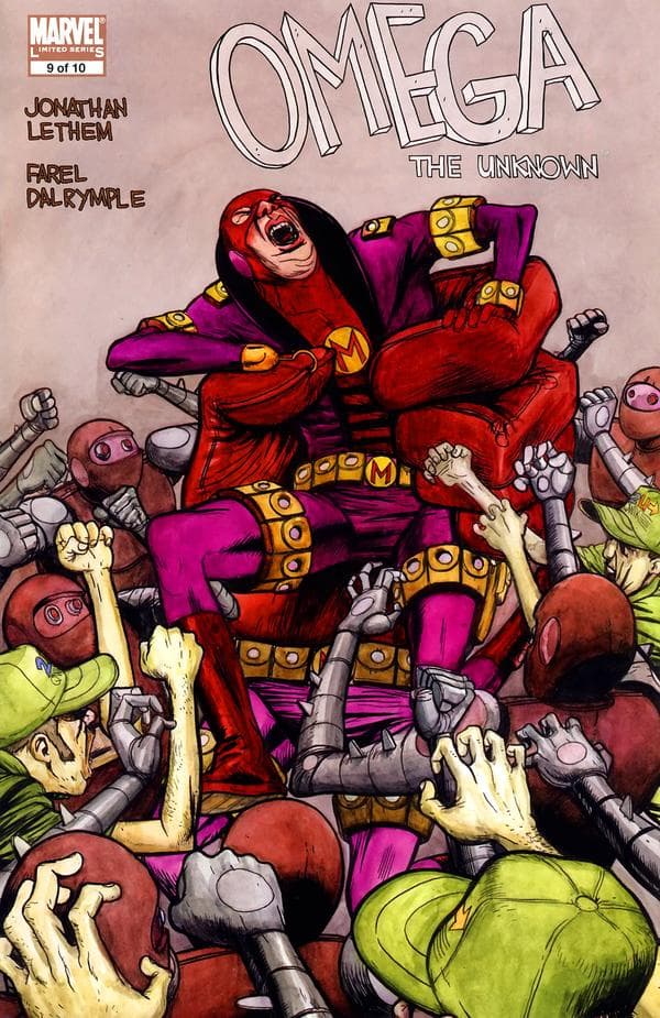 Omega: The Unknown #9 cover