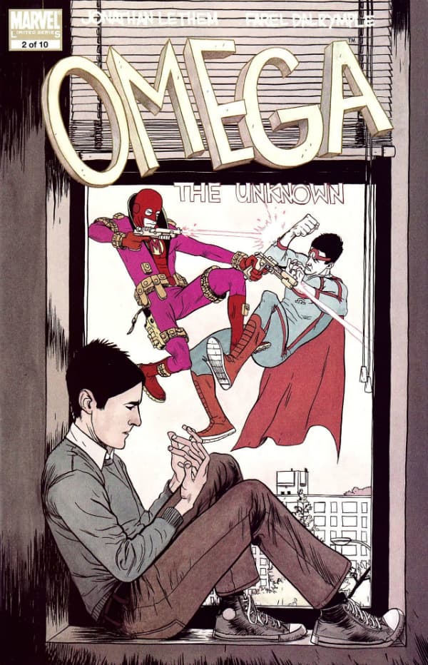 Omega: The Unknown #2 cover