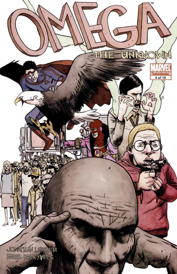 Omega: The Unknown #4 cover