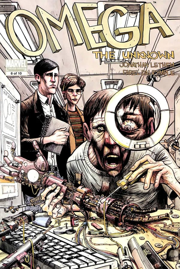 Omega: The Unknown #6 cover