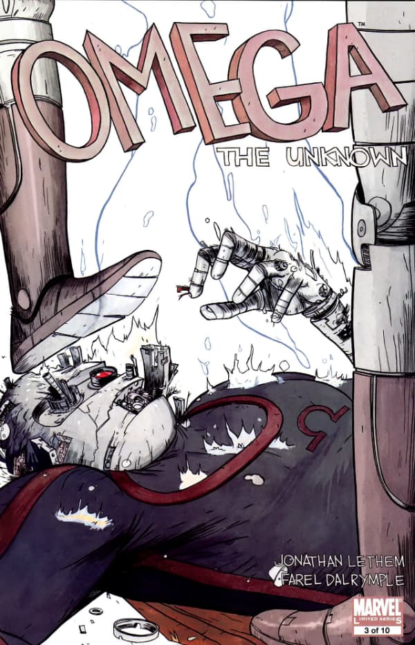 Omega: The Unknown #3 cover