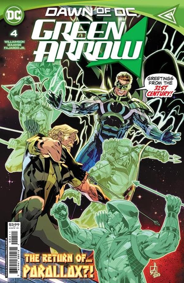 Green Arrow #4 cover