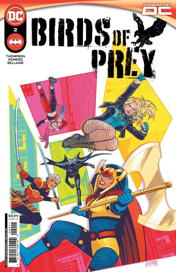 Birds of Prey #2 cover