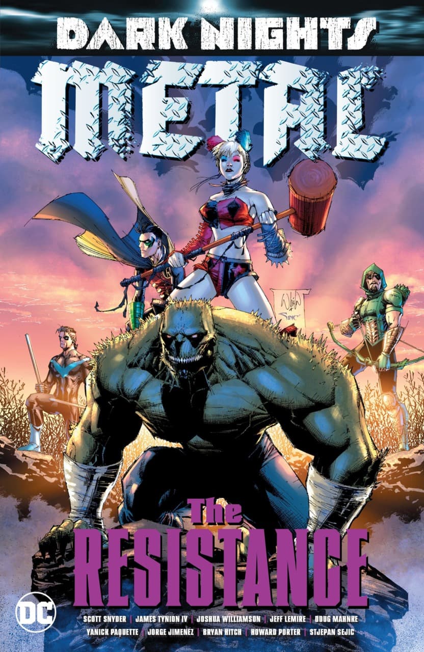 Dark Nights: Metal - The Resistance cover — © DC Comics