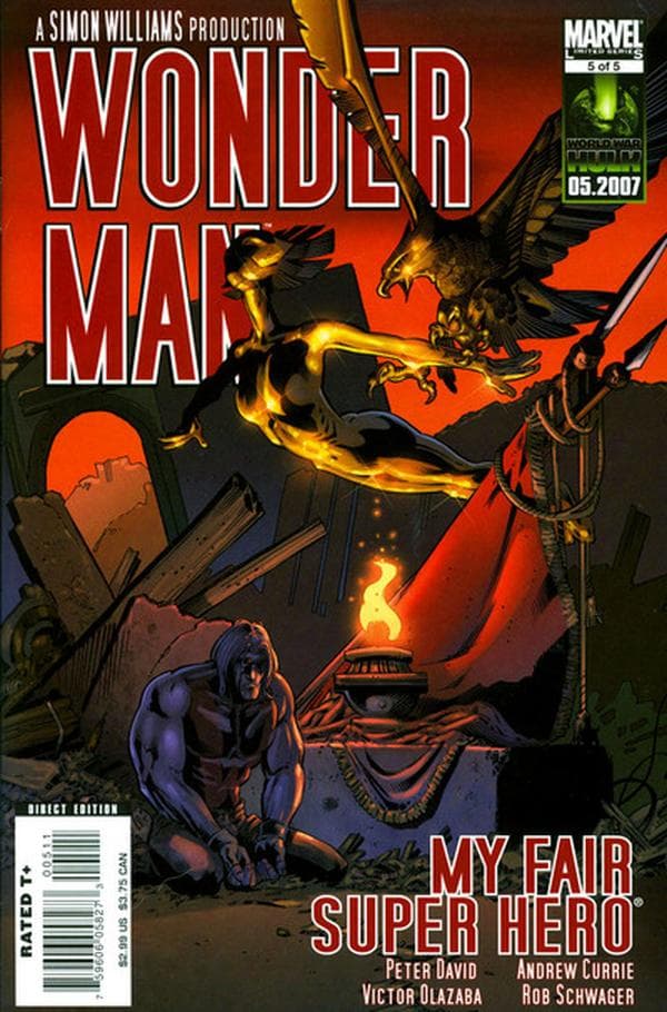 Wonder Man #5 cover