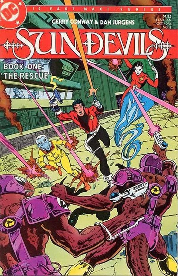 Sun Devils #4 cover