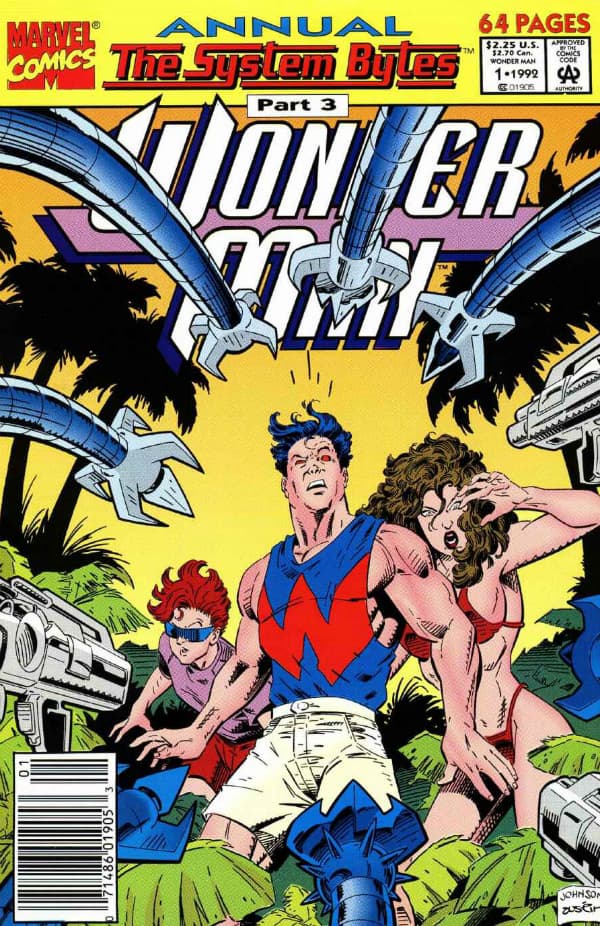 Wonder Man Annual #1 cover