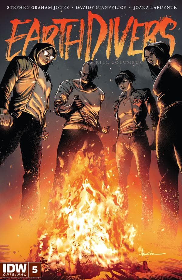 Earthdivers #5 cover