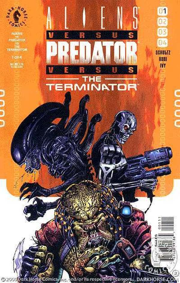 Aliens vs. Predator vs. The Terminator #1 cover