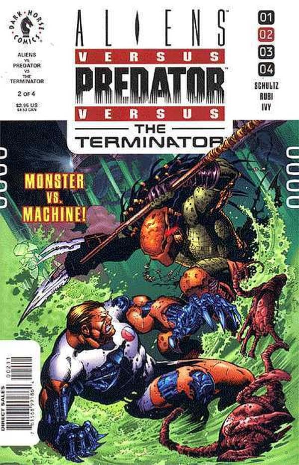 Aliens vs. Predator vs. The Terminator #2 cover