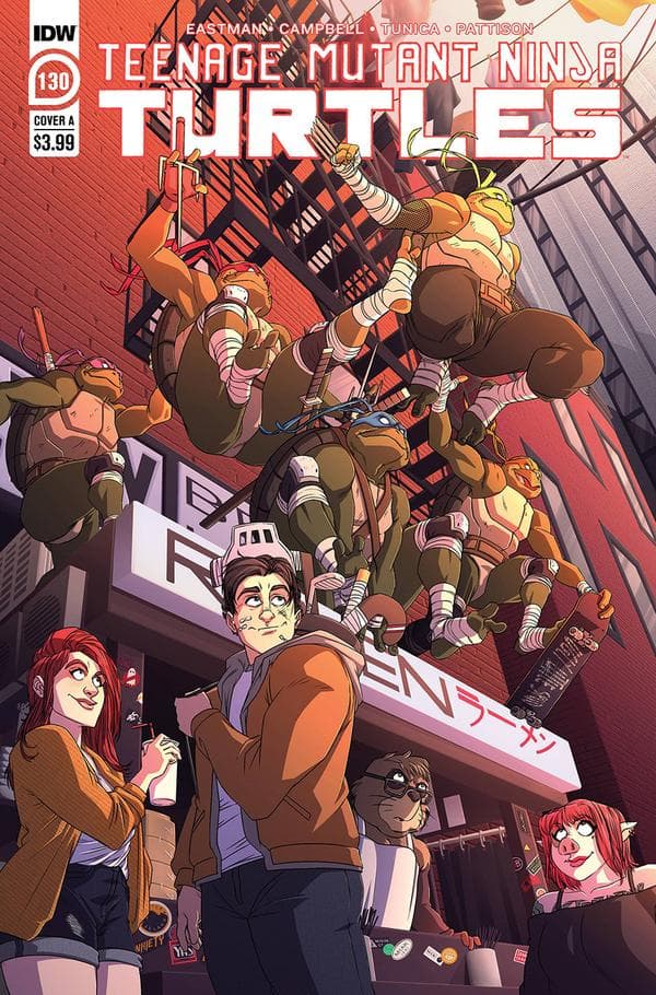Teenage Mutant Ninja Turtles #130 cover