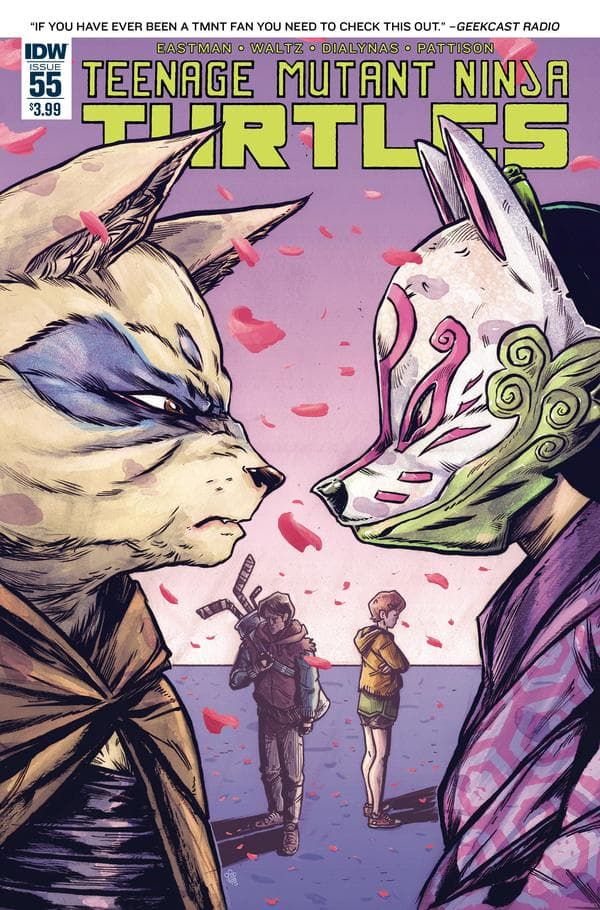 Teenage Mutant Ninja Turtles #55 cover
