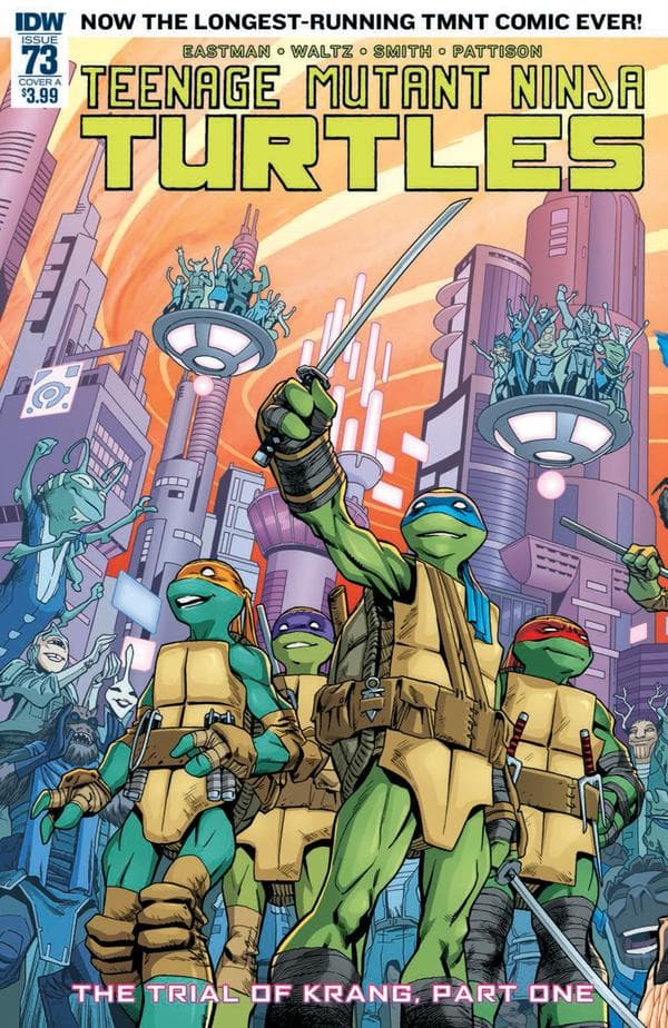 Teenage Mutant Ninja Turtles #73 cover