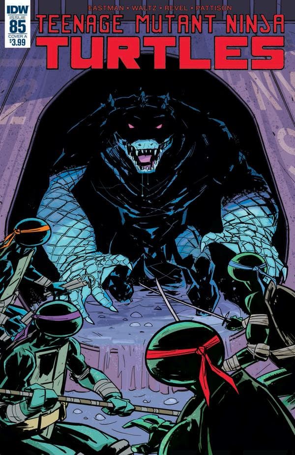 Teenage Mutant Ninja Turtles #85 cover