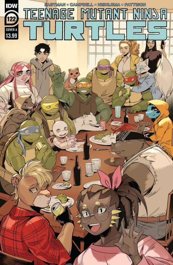 Teenage Mutant Ninja Turtles #122 cover
