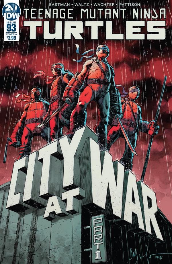 Teenage Mutant Ninja Turtles #93 cover