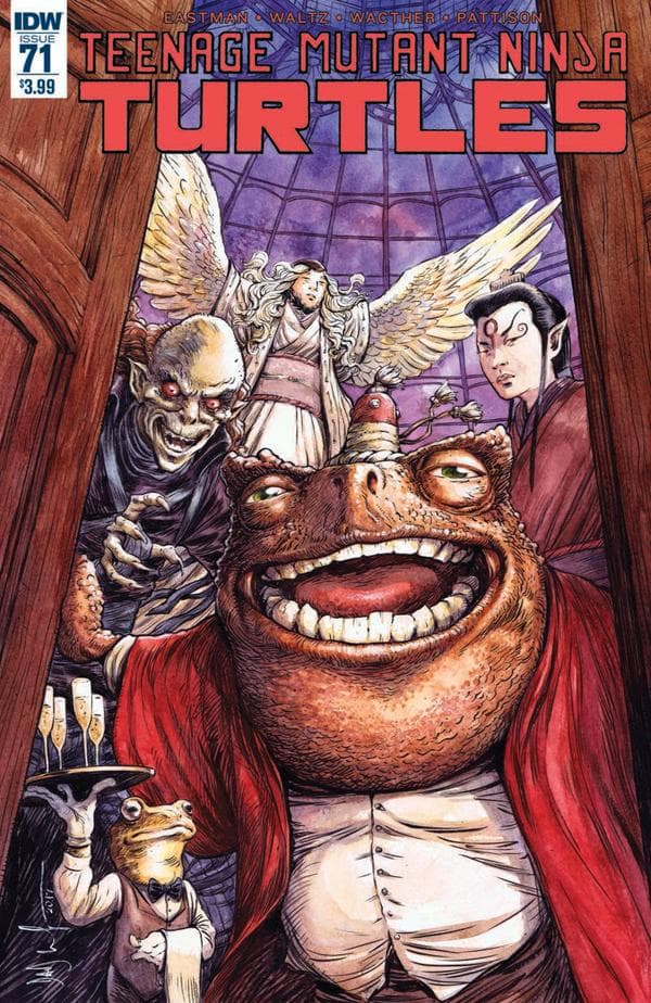 Teenage Mutant Ninja Turtles #71 cover